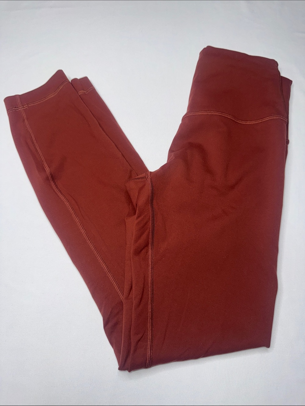 Lululemon Align High-Rise Pant Size 4 Rust Terracotta Full Length Leggings